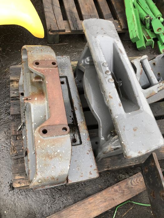 Mocowanie obciązników claas massey ferguson