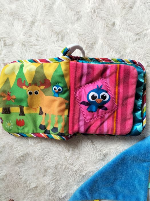 TOMY Lamaze książeczka i przytulanki