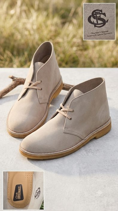 Чоловічі дезерти Clarks 47р, Ecco Gore-Tex 42p