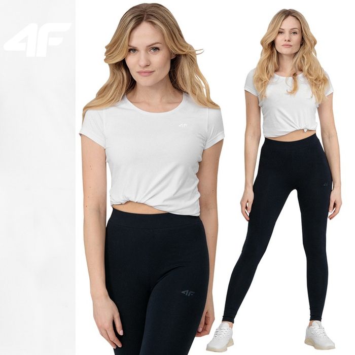 Koszulka Damska 4f T-shirt Podkoszulek Sport M