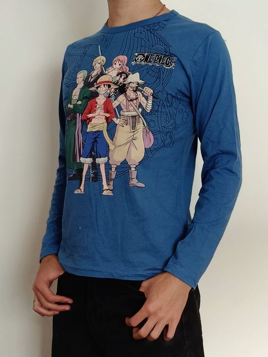 Camisola Azul One Piece Masculina Oficial