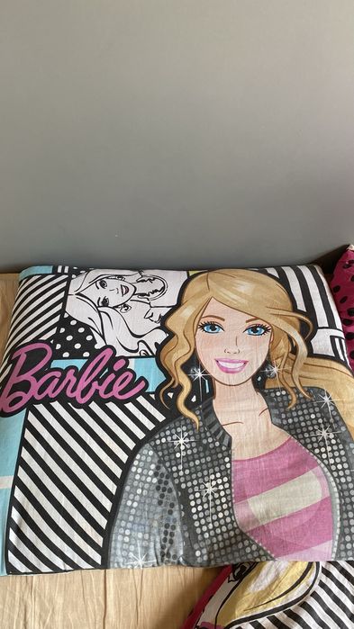 Pościel dziecięca barbie 160/200 100% bawełna