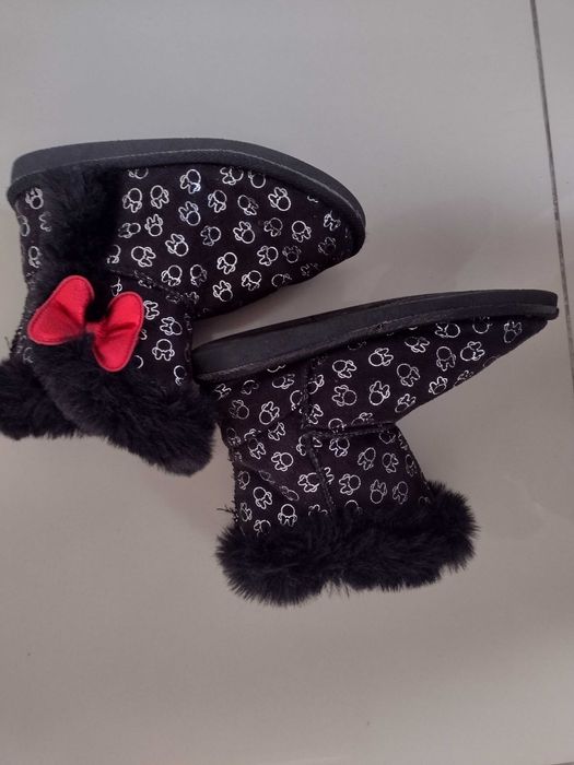 Botki ocieplane z motywem Miki rozmiar 31,5