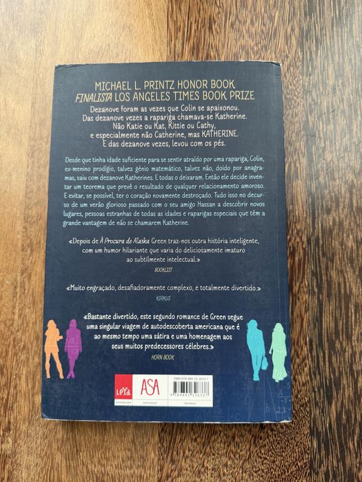 Livro “O Teorema de Katherine” - John Green