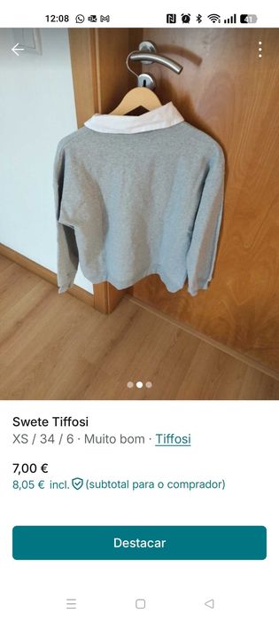 Pólo muito bonito e praticamente novo