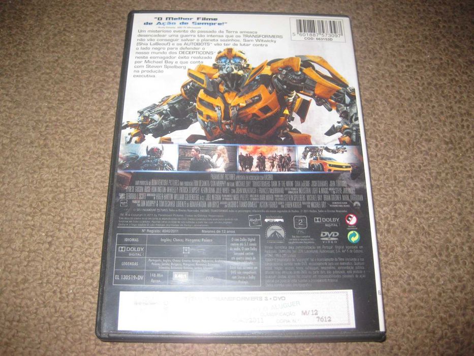 Michael Bay's DVD "Transformers 3"64285975091585121