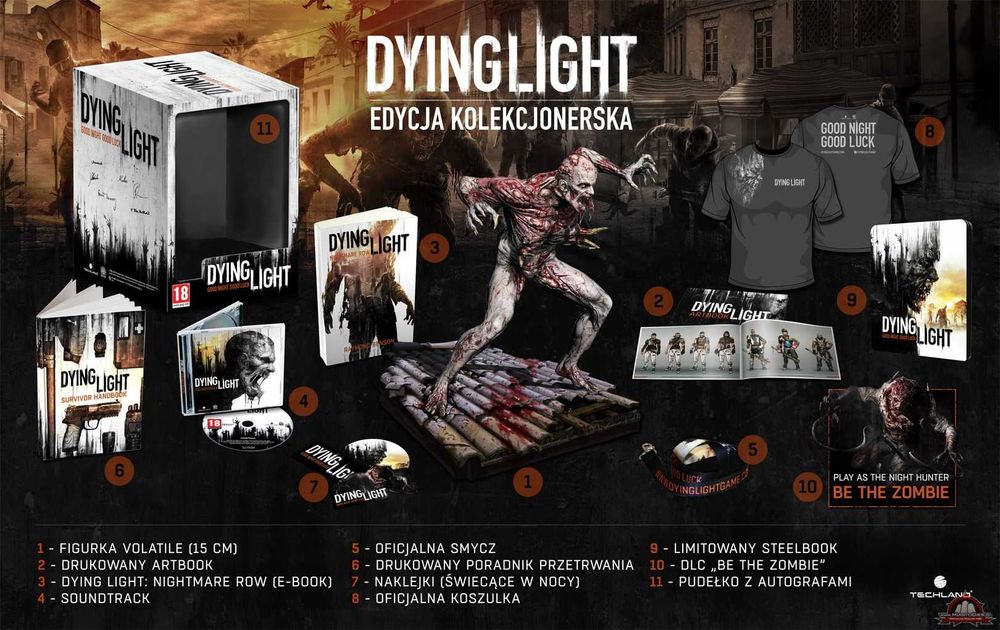 Dying Light – Edycja Kolekcjonerska Xbox One | Komplet