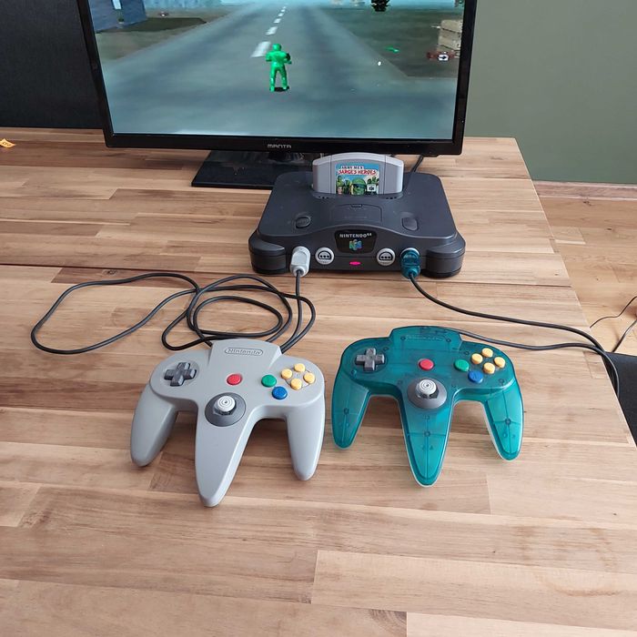 Nintendo 64 czarne
