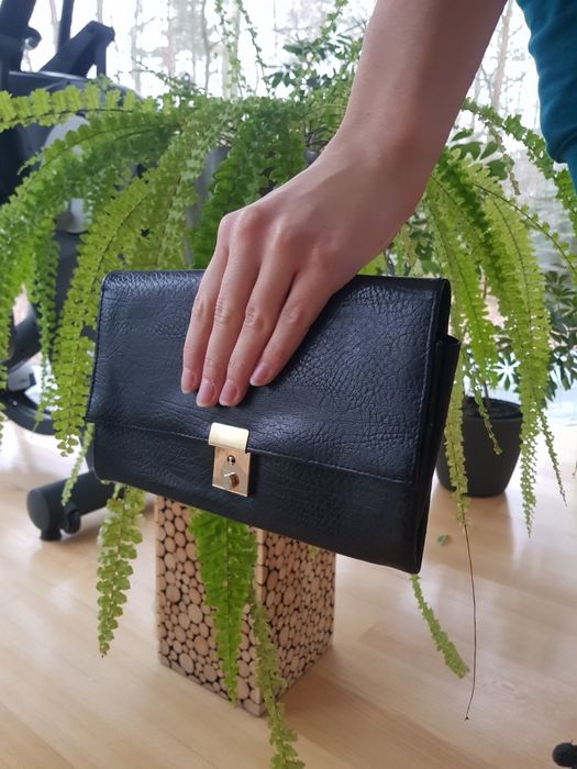 Czarna torebka/portfel