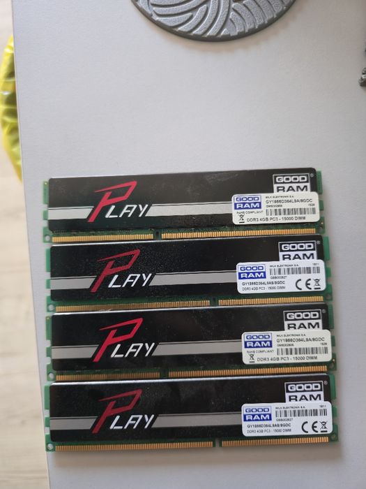 Pamięć Ram GOODRAM ddr3 16gb 4x4gb