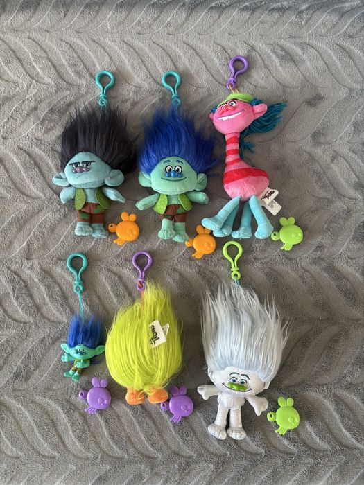 Тролли. Кинетический песок. Автомат для захвата