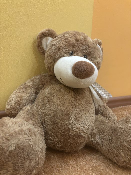 Великий плюшевий ведмедик "Твій найкращий друг" - м'який компаньйон