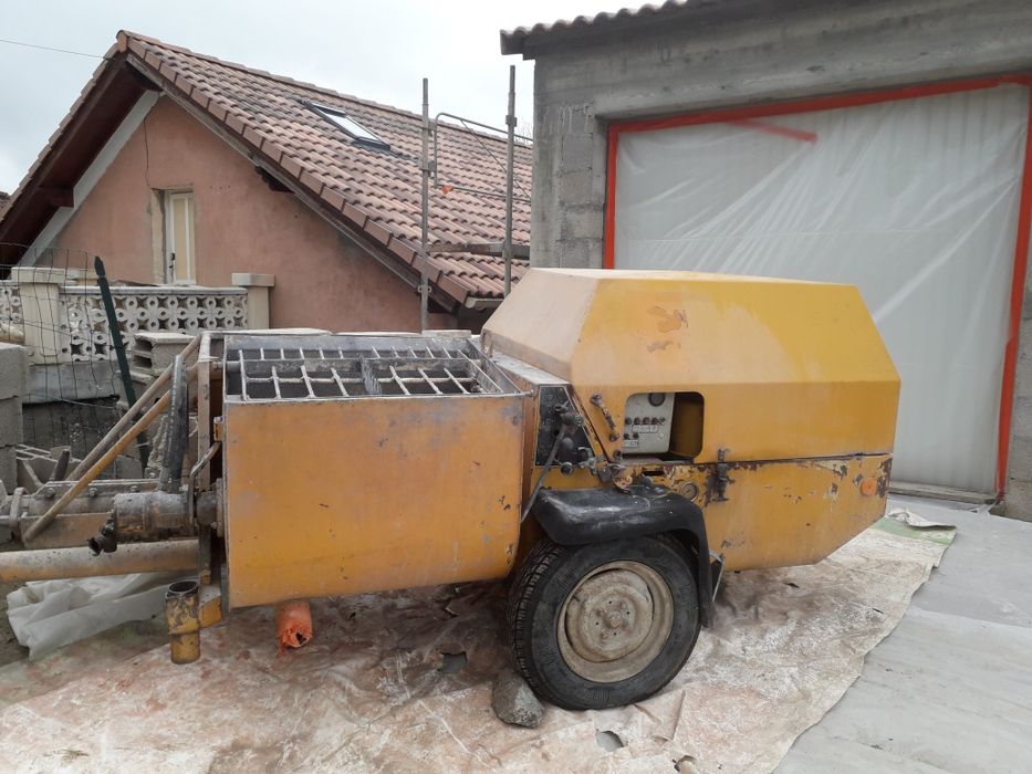 Máquina  de reboco  putzmeister