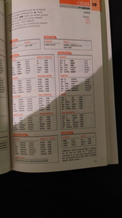 Larousse Conjugaison ksiażka francuskie czasowniki