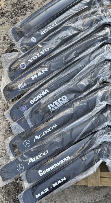 Дефлектори вікон/ Вітровики/ Ветровики на Вантажні машини