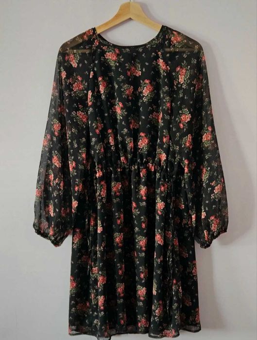 Sukienka w kwiaty Mango xs