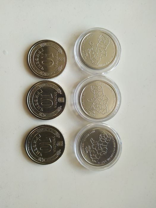 Монета 10 гривен 2025 Новинка