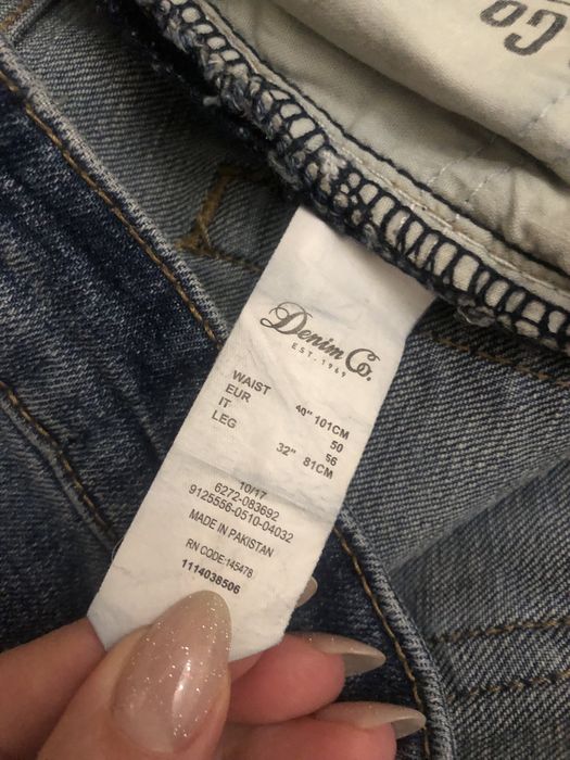 Джинси Denim Co.  Розмір EUR 50.