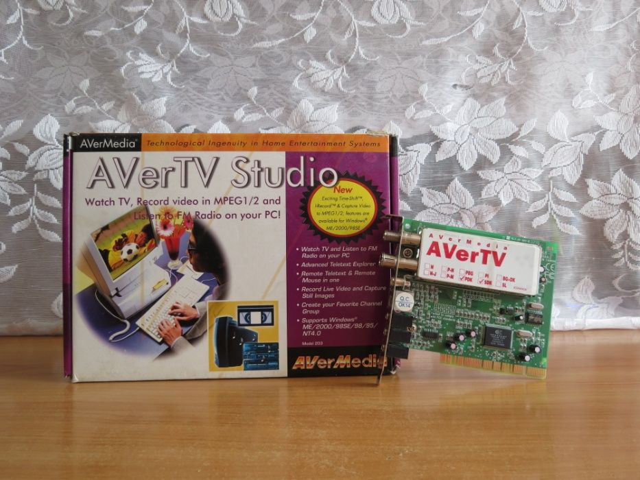AVerMedia AVerTV Studio 203: 250 Грн. - Комплектующие И Аксессуары.