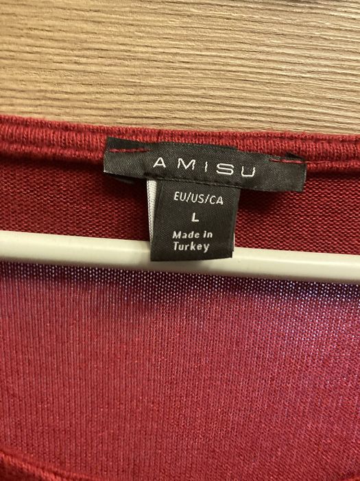 Sweter l mankiety