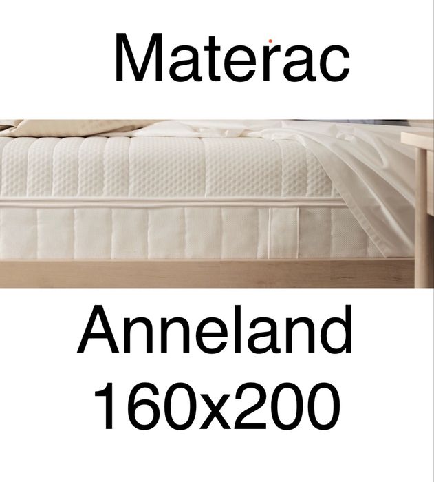 Nowy, zafoliowany, hybrydowy materac Annekand  160x200