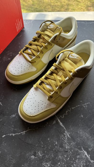 Nowe, nieużywane Nike Dunk Low „Bronzine” r 45.5 wkładka 29.5 cm.