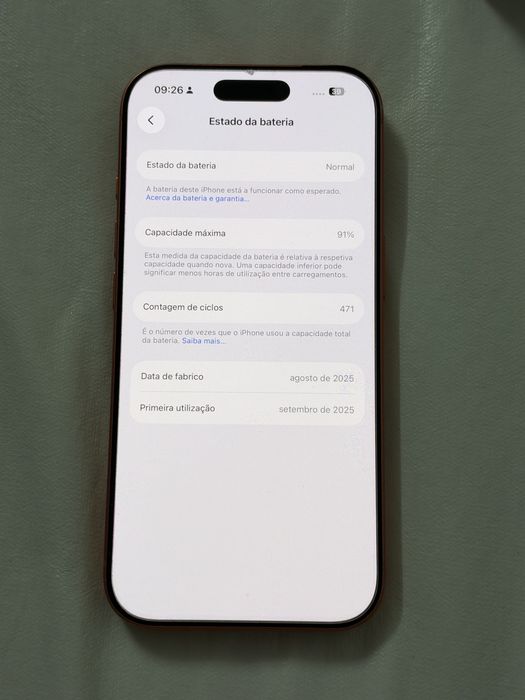 Iphone 17 pro em muito boas condicoes