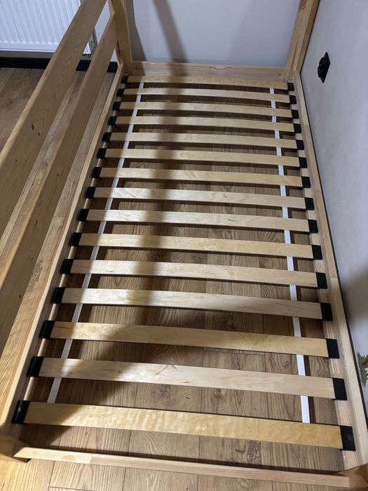 Łóżko dziecięce drewniane domek super stan