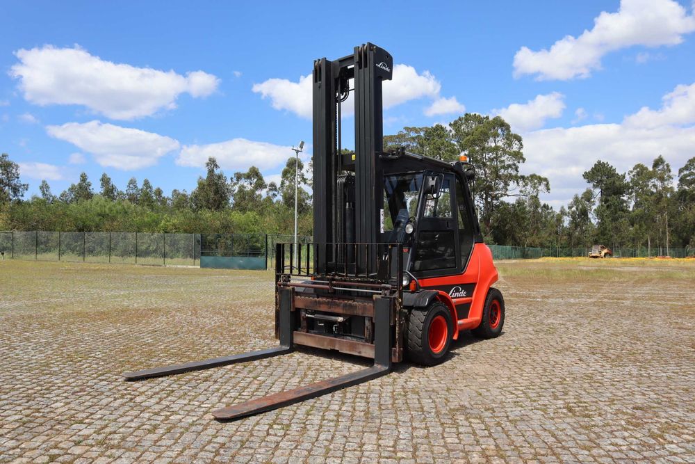 2001 Linde H70D-02 7000 kg Empilhador Diesel