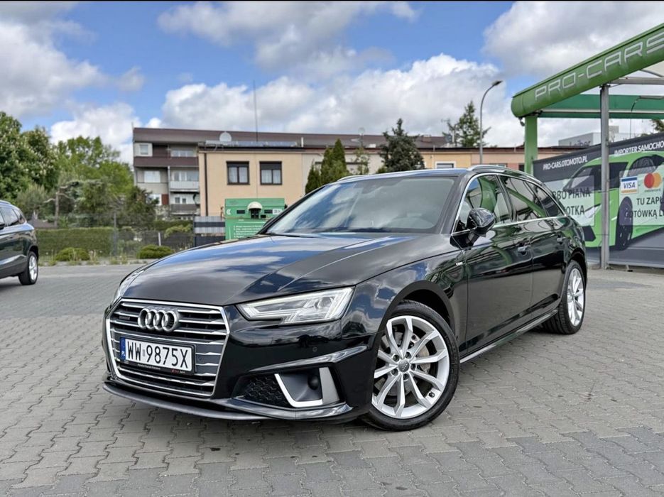 Audi A4 Avant S-line QUATTRO, Krajowy, FULL LED, wersja Competition, BEZWYPADKOWY