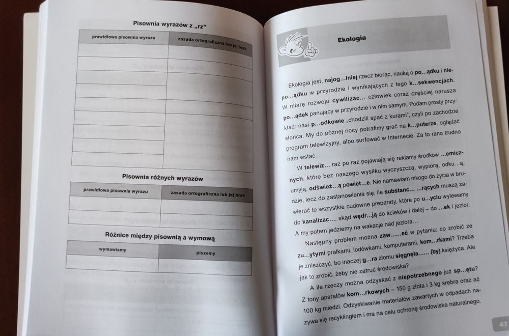 Dyktanda za pół ceny, stan BDB