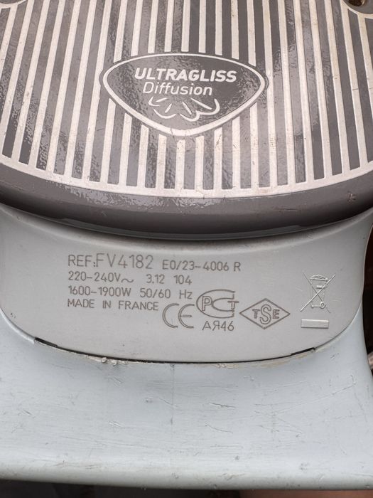 Утюг Tefal Ultragliss Diffusion 80 праска FV 4182