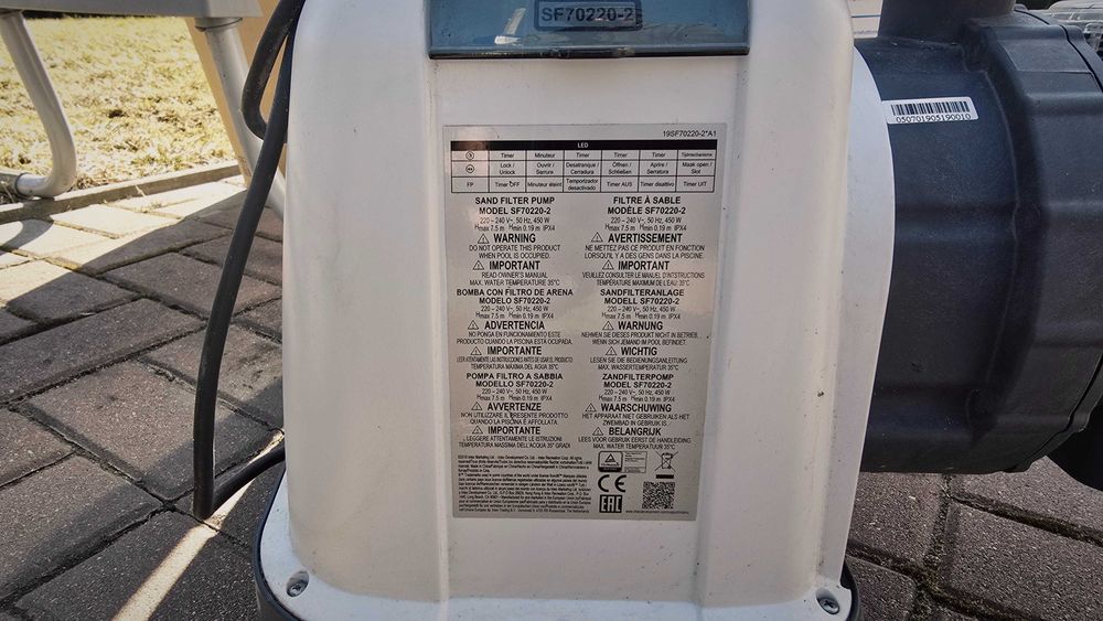 Basen ogrodowy-cały komplet