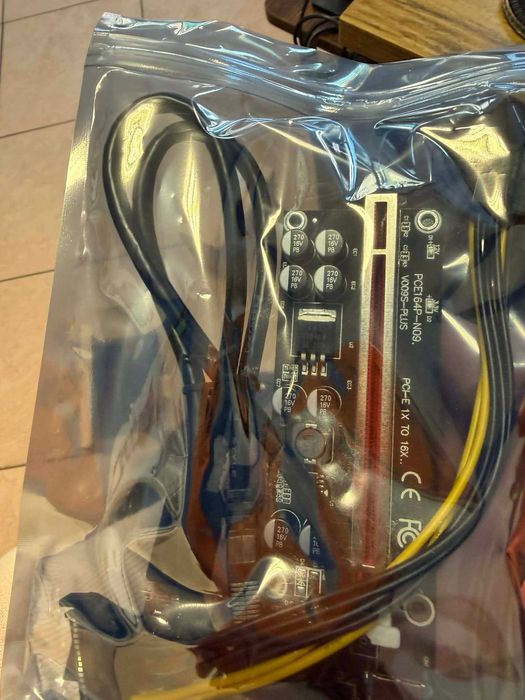 Karta Riser Ver009S Plus PCI-E 12szt