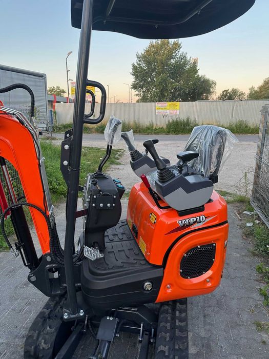 Minikoparka Kingway XT10 Vip10 DWUSEKCYJNA POMPA Ramię Skr 3 ŁYŻKI