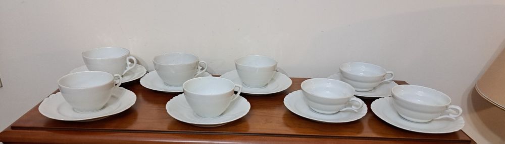 8 chávenas de café-Vintage- Fabrica do Candal - Portugal