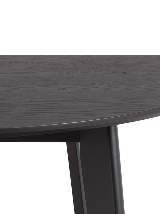 Drewniany stół czarny