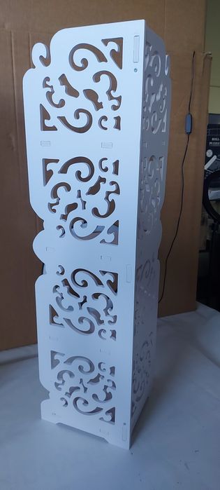 Półka narożna z 4 poziomami 80cm