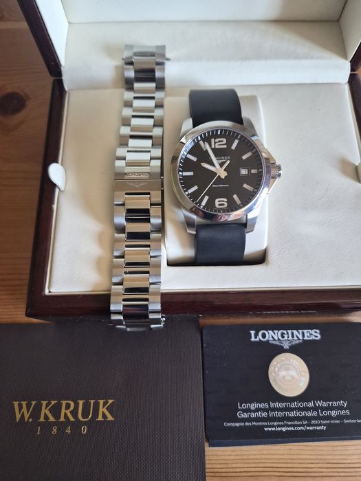 Zegarek Longines quartz 41 mm -sprzedam