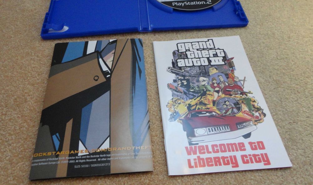 *NOVO!* Jogo GTA3 PS2 Grand Theft Auto III para Playstation2 GTAIII