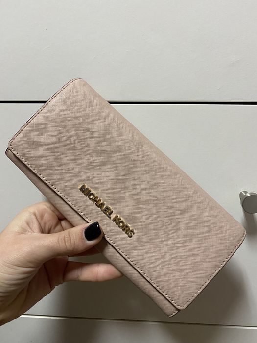 Carteira/porta moedas Michael Kors rosa