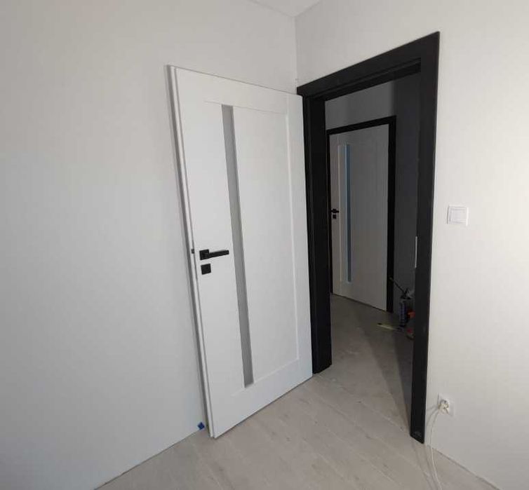 DRZWI WEWNĘTRZNE  KAMUFLAŻ maskownica zabudowa ościeżnicy z montażem