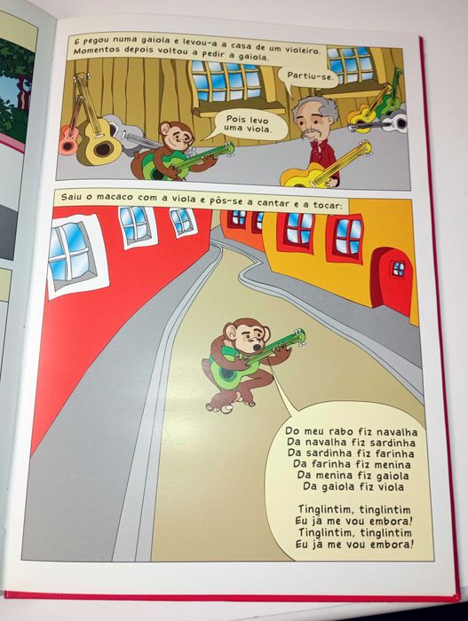 O macaco e a Viola - Contos Populares