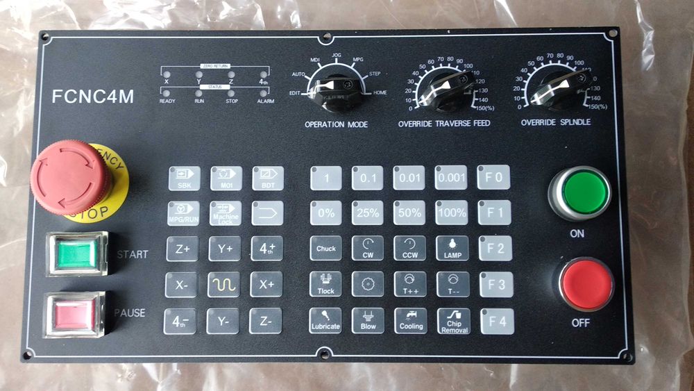 Контроллер ЧПУ 4-х осевой доп панель