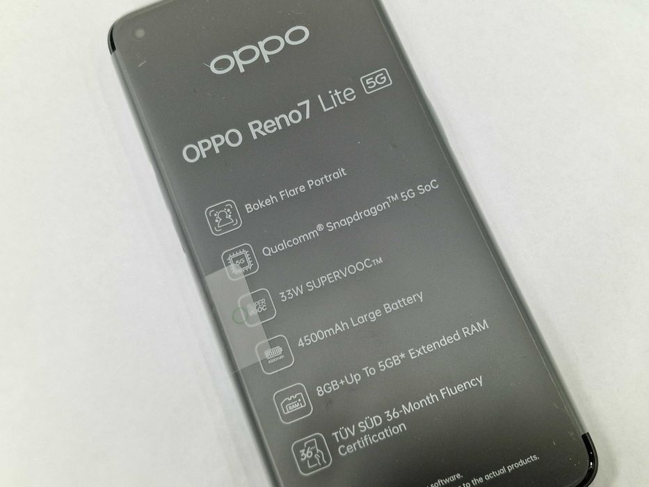 Oppo Reno7 Lite 5G Dual SIM/ 8GB/ 128GB/ Cosmic Black/ Grade A+