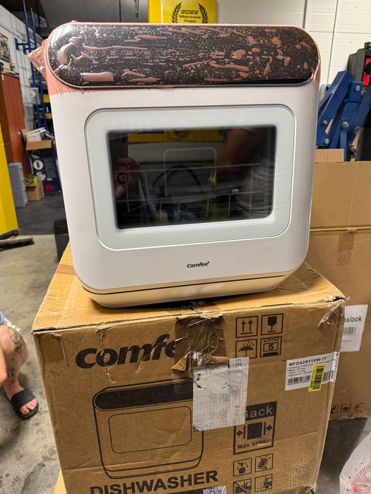 Zmywarka mini nablatowa COMFEE' Mfd42S110W turystyczna super