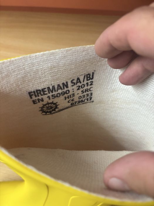 Kalosze strażackie, kompozyt,nowe, Etche