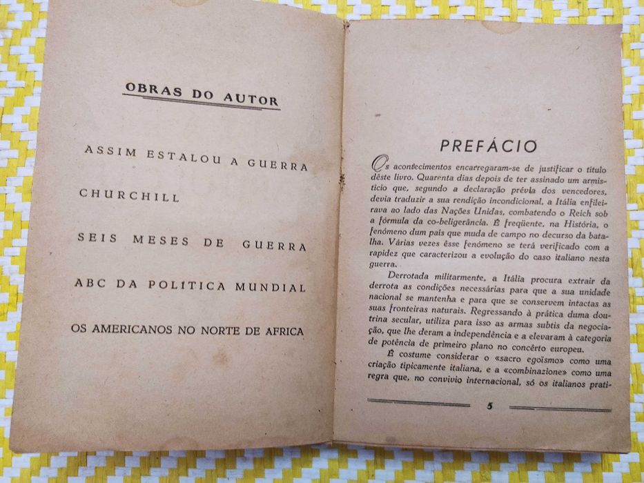 A ITÁLIA Capitulou?
Carlos Ferrão