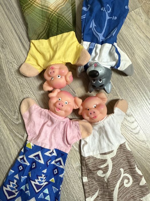 Ляльковий театр три порося