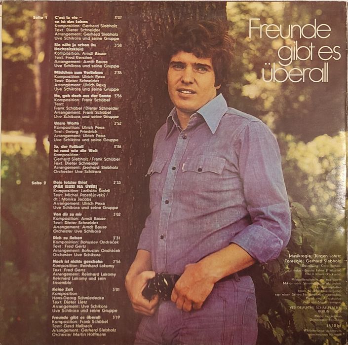 Płyta winylowa Frank Schobel Freunde gibt es uberall
